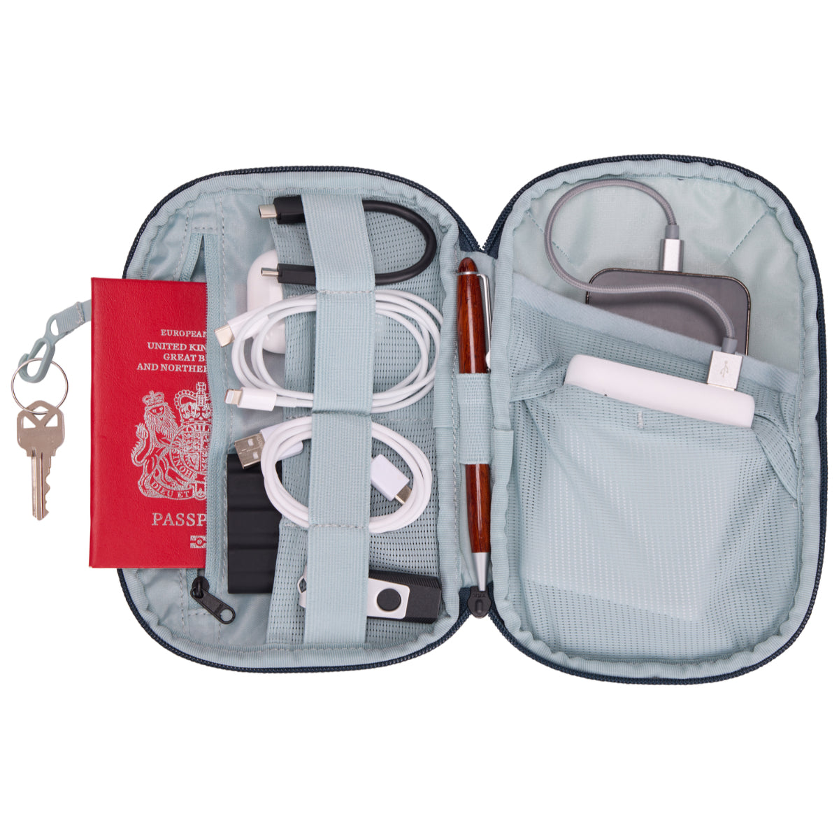 Geanta pentru articole electronice Thule Subterra 2 Powershuttle, Medium, Gri inchis