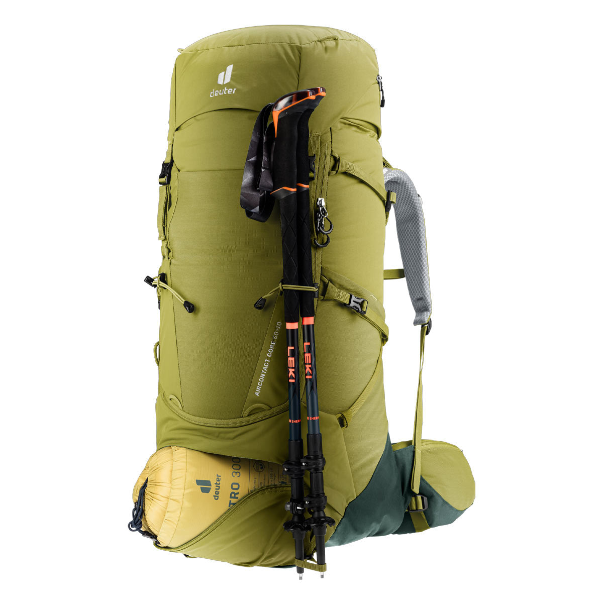 Rucsac Barbati Deuter Aircontact Core 50+10L Cactus-Ivy