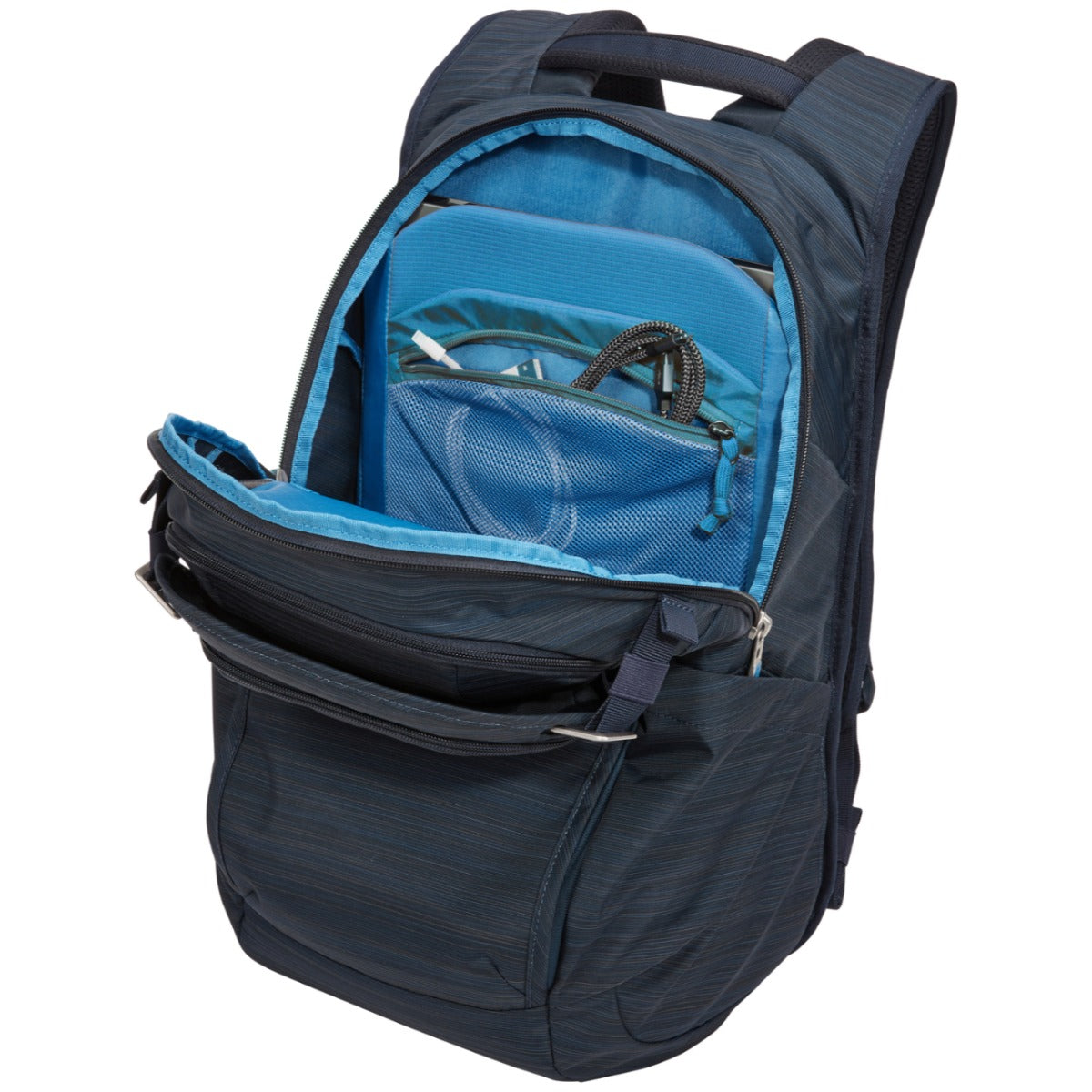 Rucsac urban cu compartiment laptop, Thule, Construct, 24L, Black