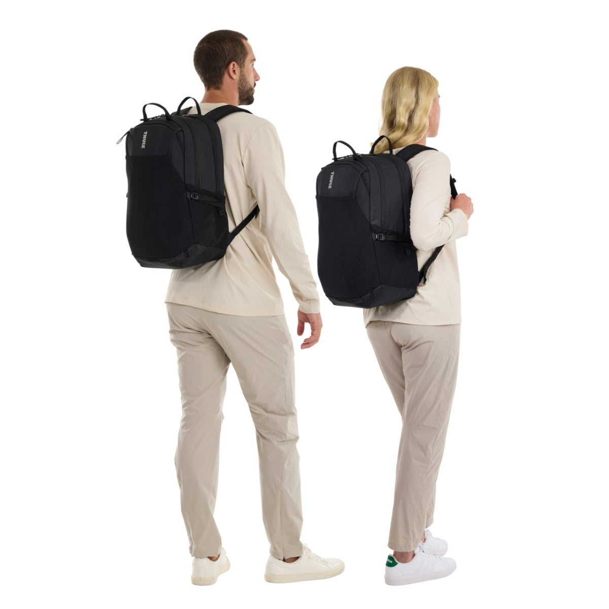 Rucsac urban cu compartiment laptop, Thule, EnRoute, 26L, Black