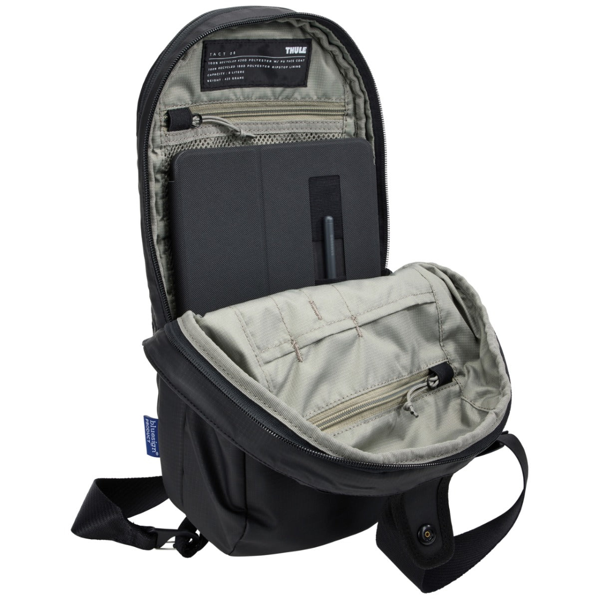 Geanta de umar, Thule, Tact, 8L Sling, Black, model 2024