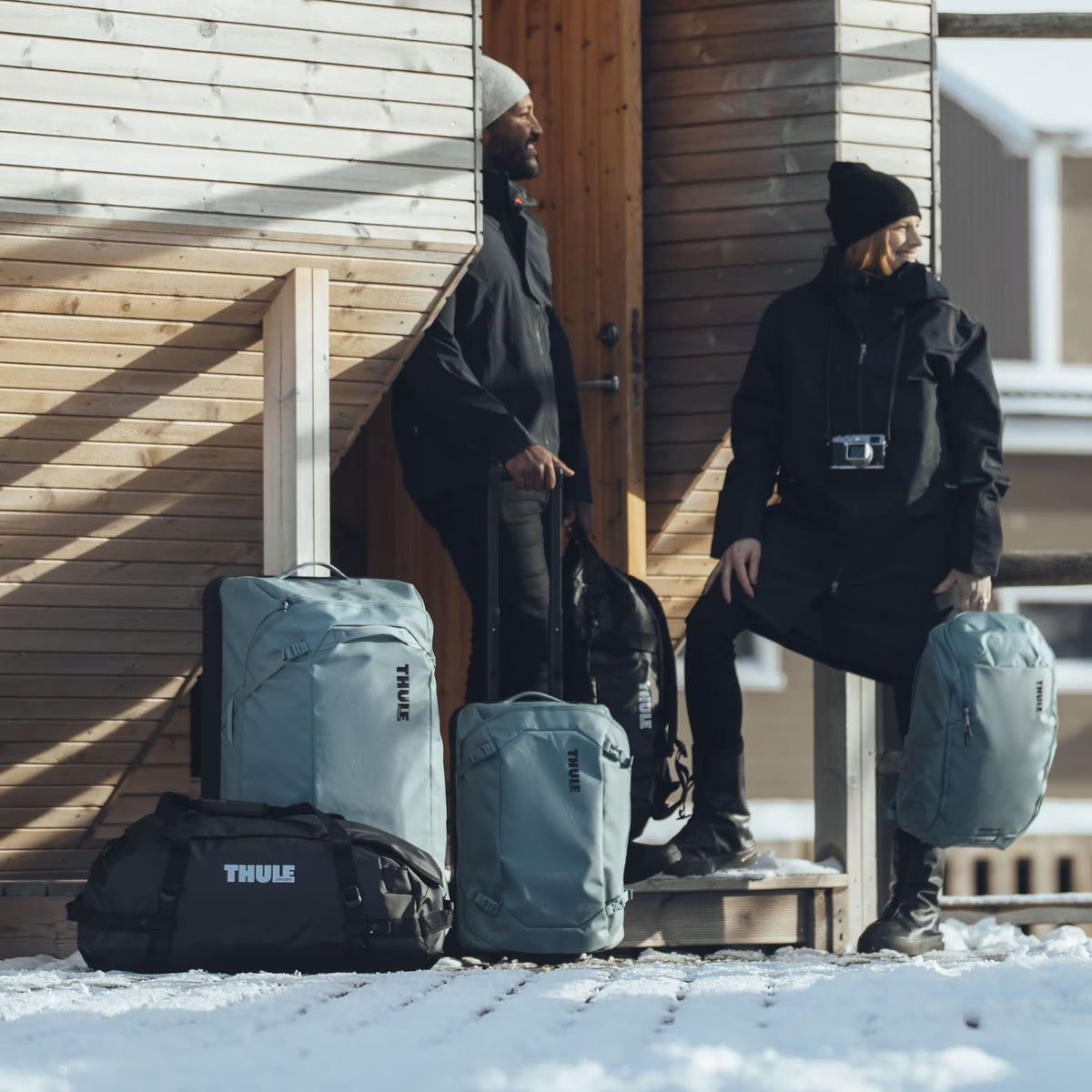 Geanta voiaj duffel, Thule, Chasm, 90L, Pond
