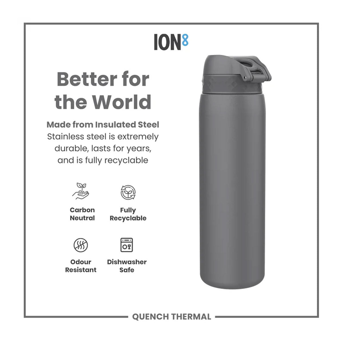 Termos ION8 Inox Grey 920ML