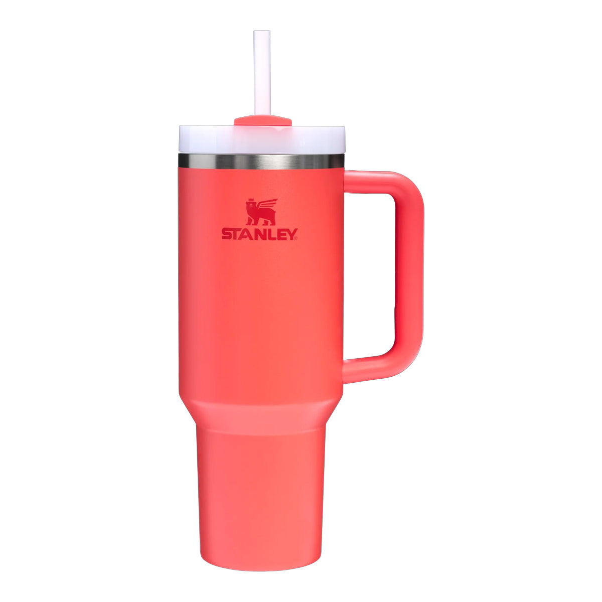 Cana cu Pai Stanley Quencher H2.0 Flowstate Hot Coral 1.2L
