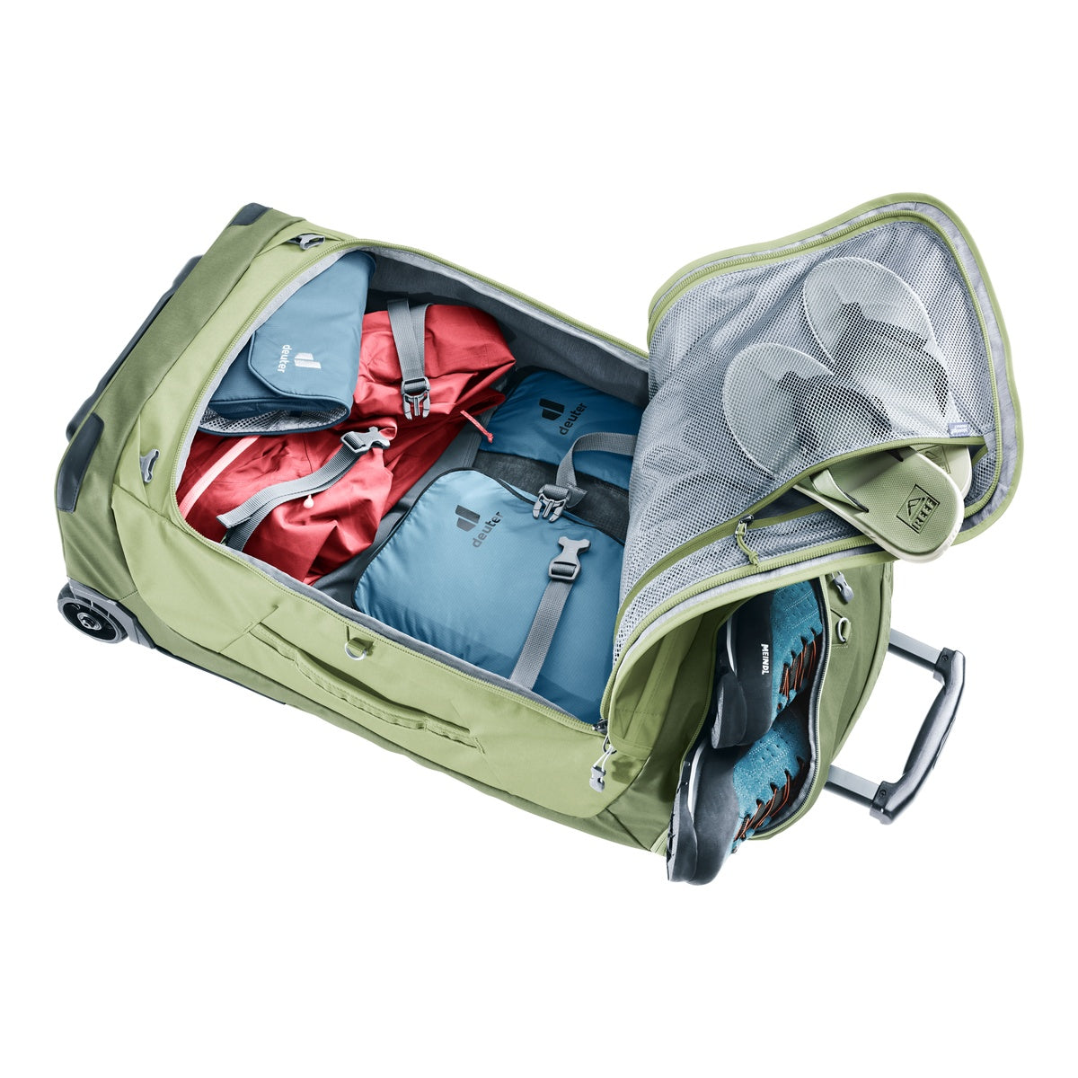 Geanta Voiaj Deuter Duffel Pro Movo 60 Mineral-Grove