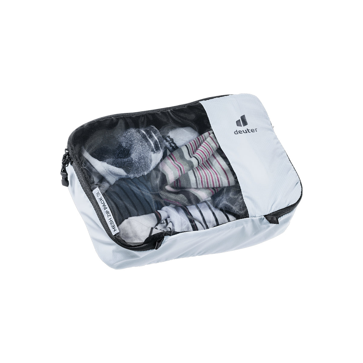 Husa Mesh Zip Pack 3 Tin-Black