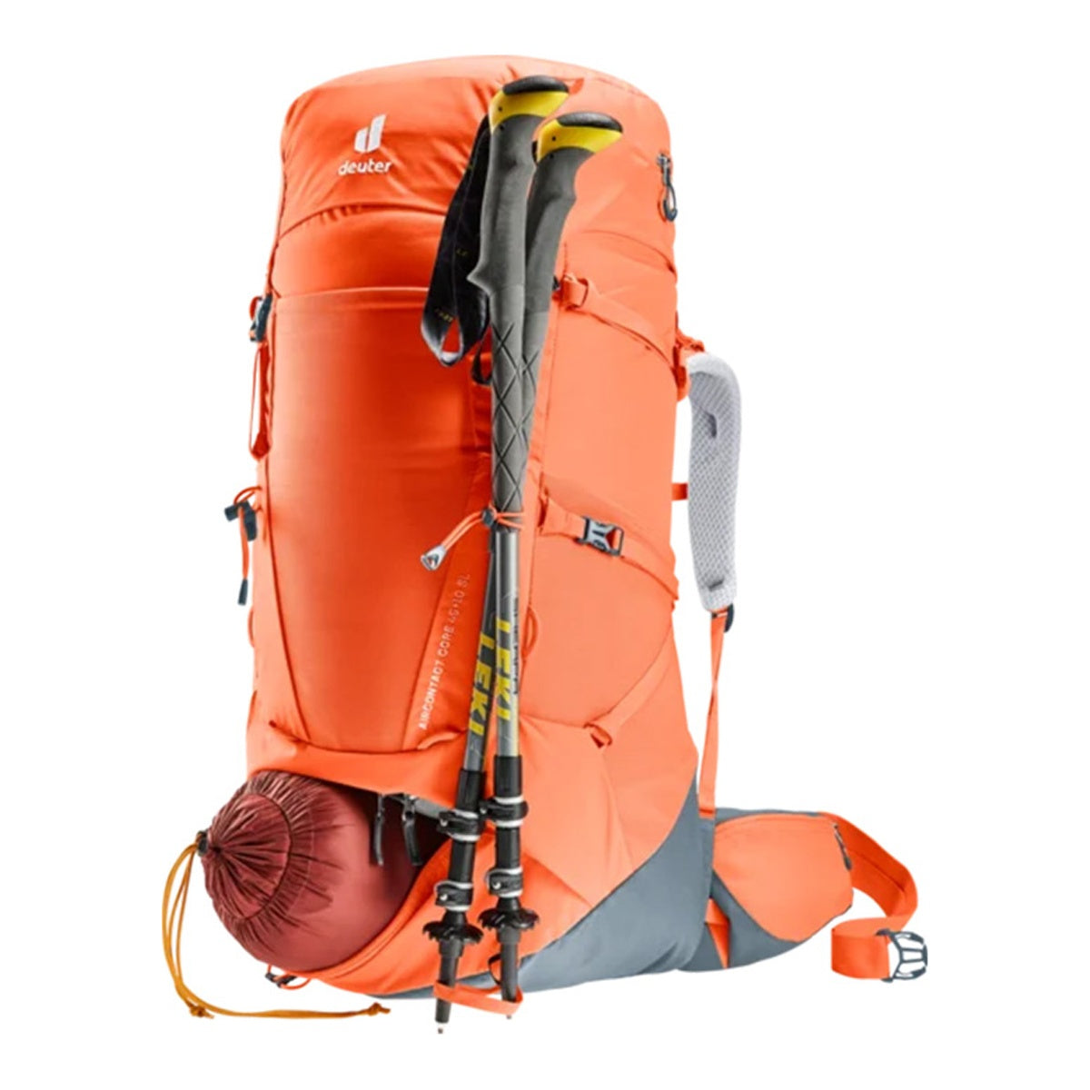 Rucsac Aircontact Core 45+10 SL Paprika-Graphite Orange