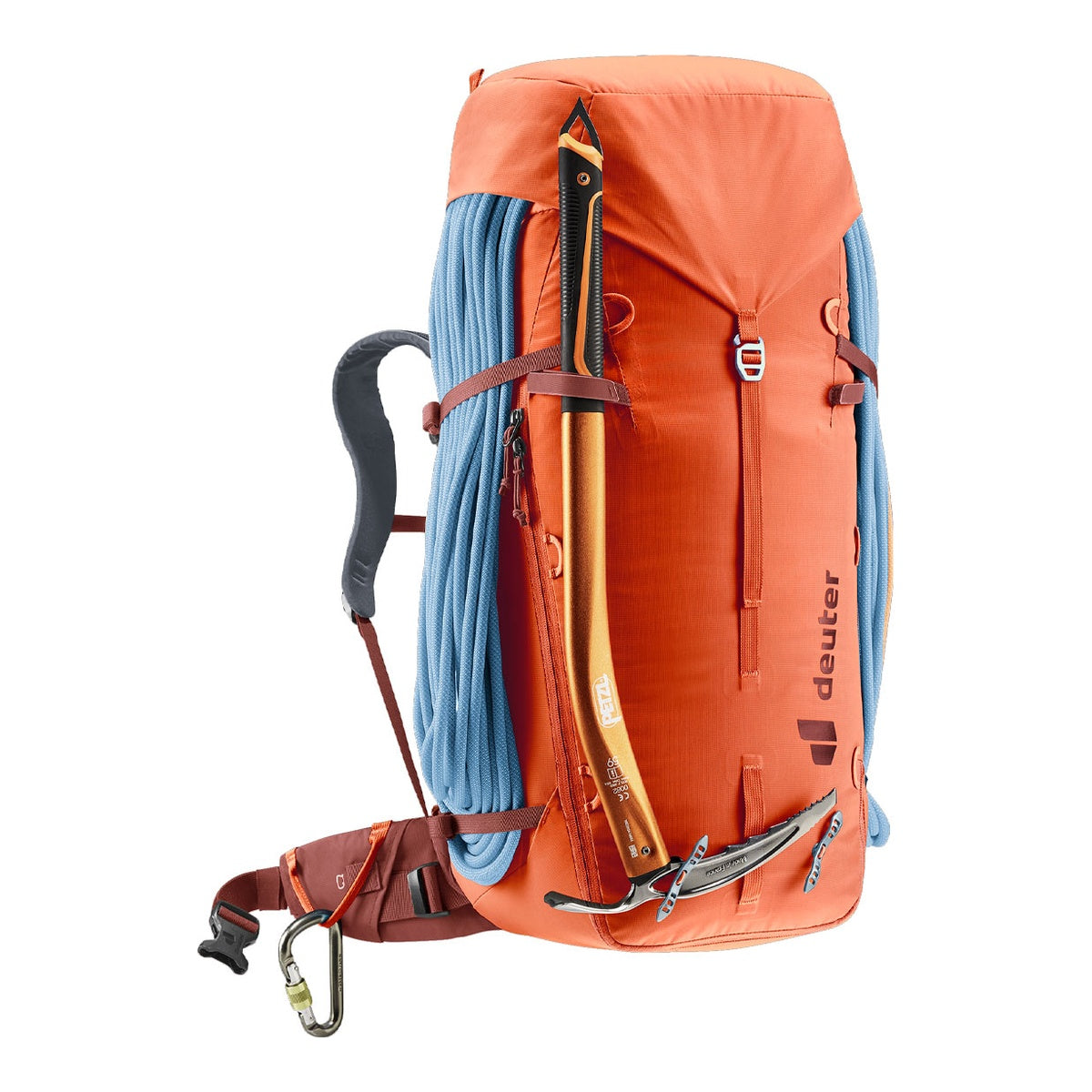 Rucsac Alpinism Femei Deuter Guide 42+8L SL Papaya-Redwood