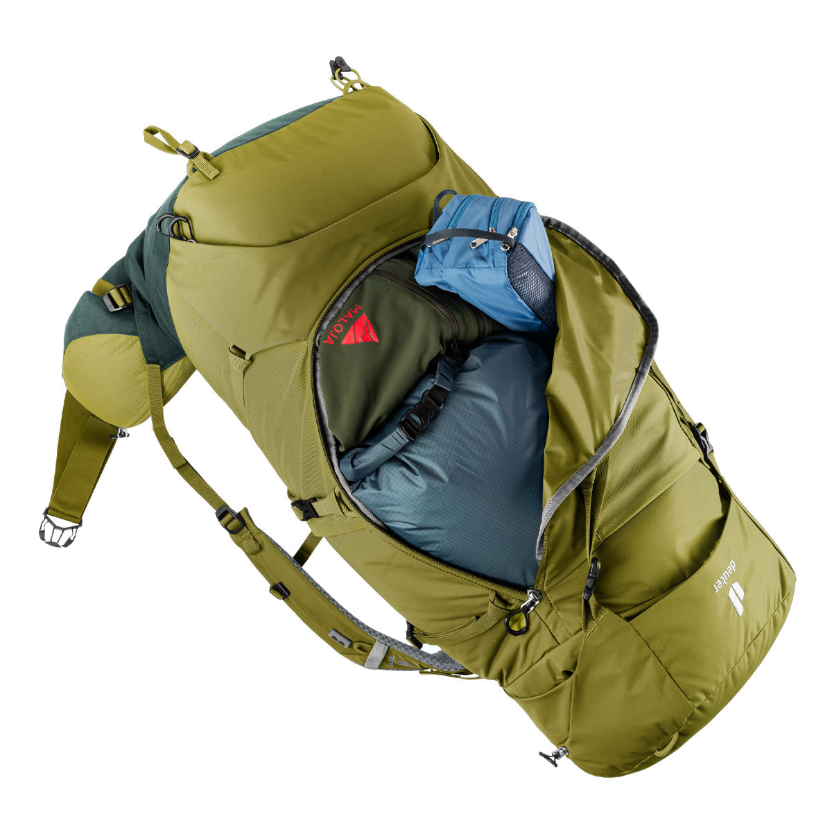 Rucsac Barbati Deuter Aircontact Core 50+10L Cactus-Ivy