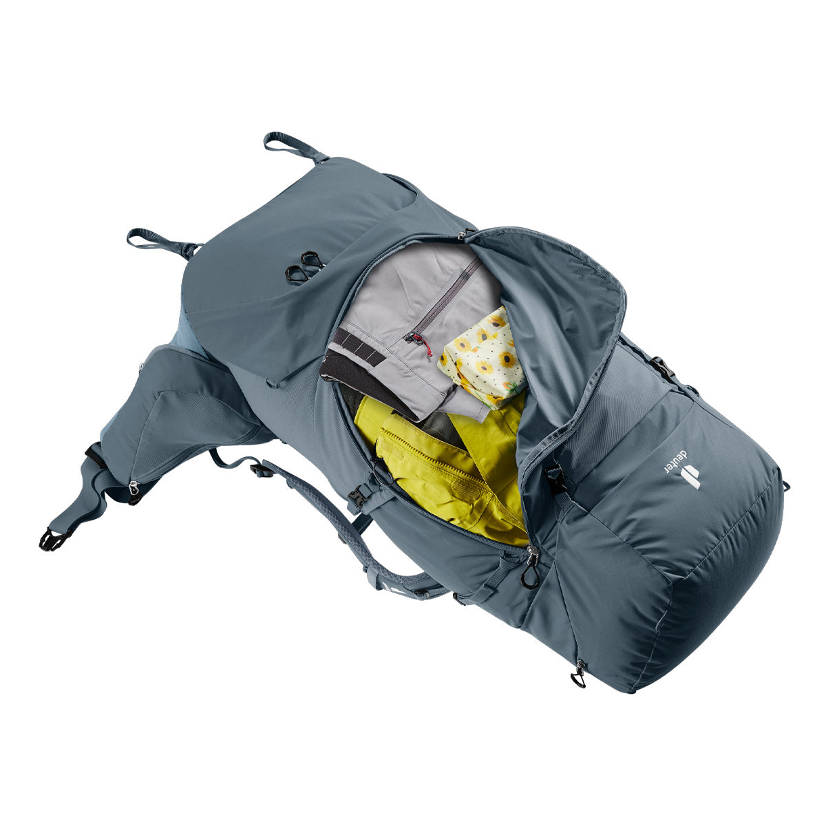Rucsac Barbati Deuter Aircontact Core 70+10L Graphite-Shale
