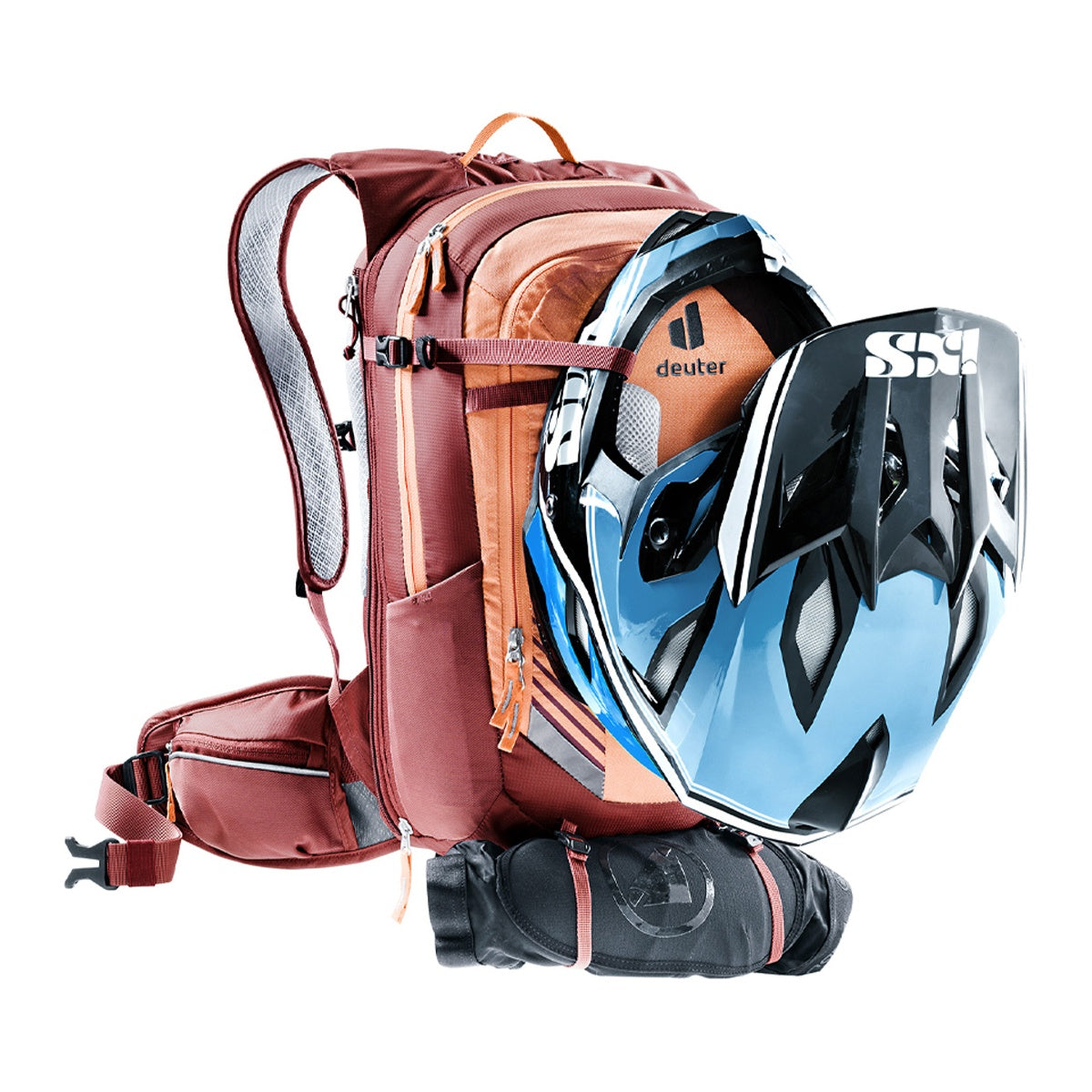 Rucsac Bicicleta Femei Deuter Compact Exp SL 12L Red