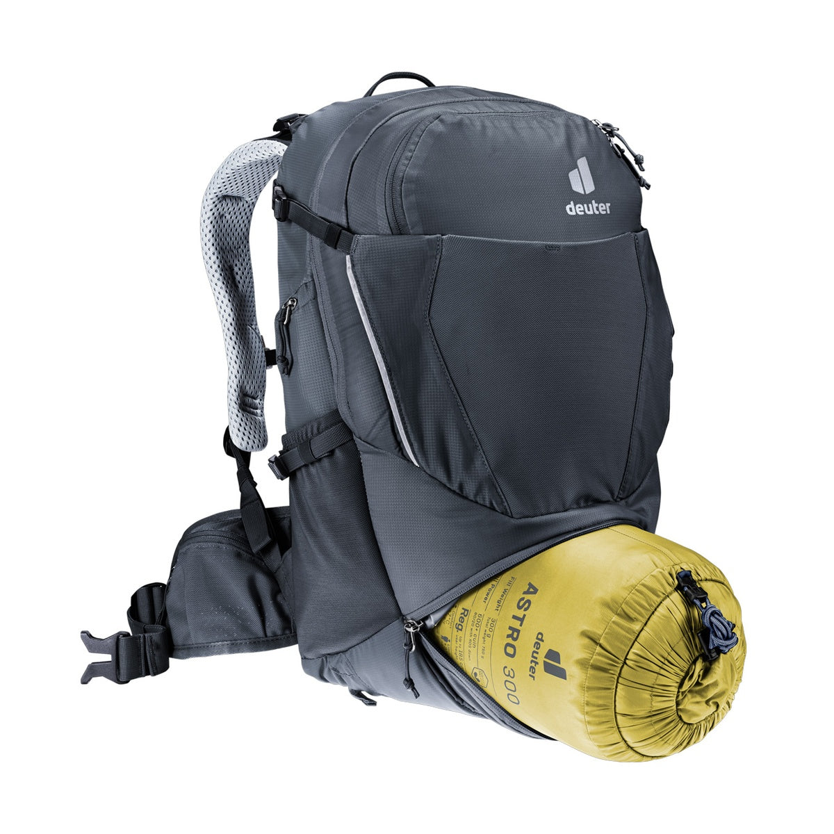 Rucsac Ciclism Femei Deuter Trans Alpine 22 SL Black
