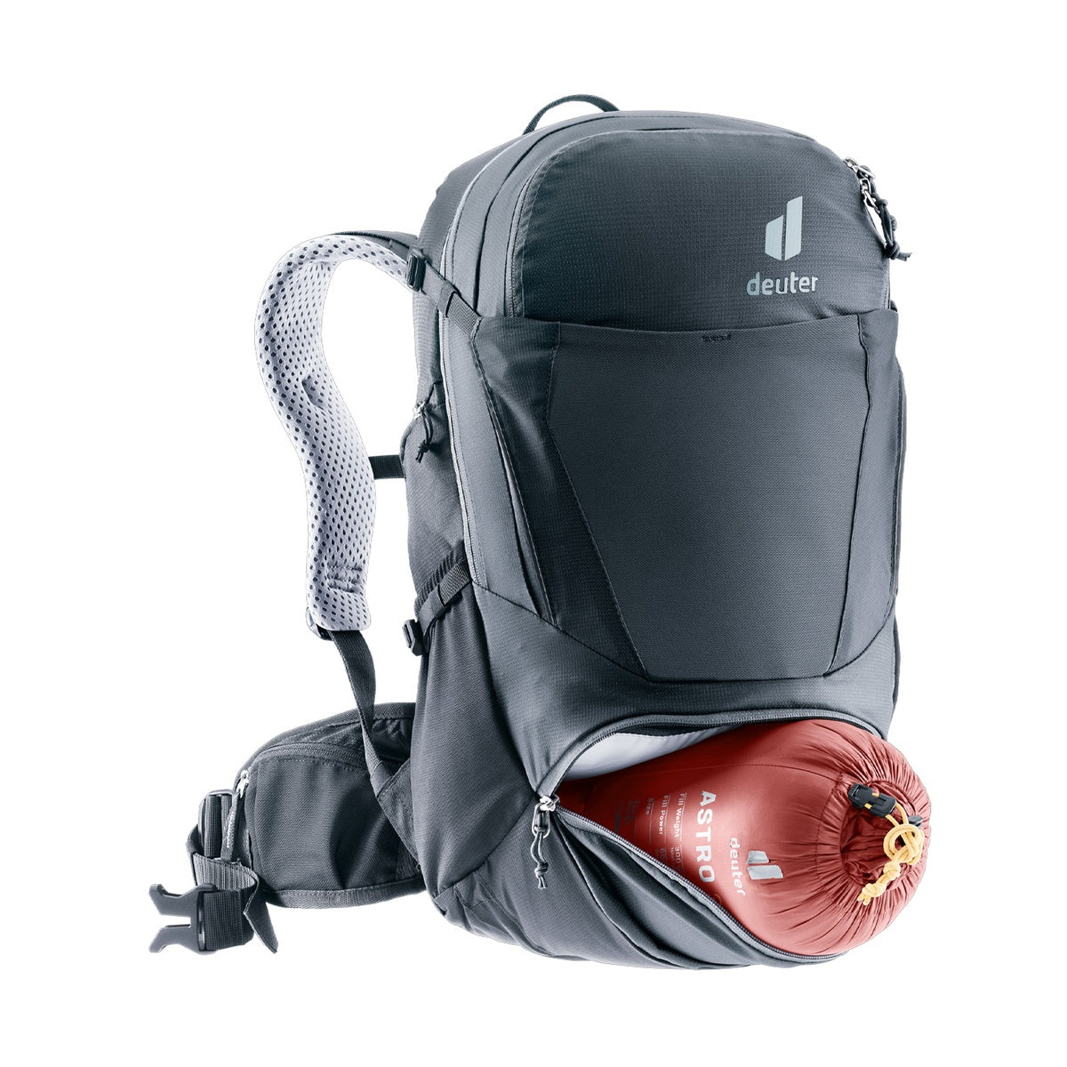 Rucsac Ciclism Femei Deuter Trans Alpine 28 Black SL