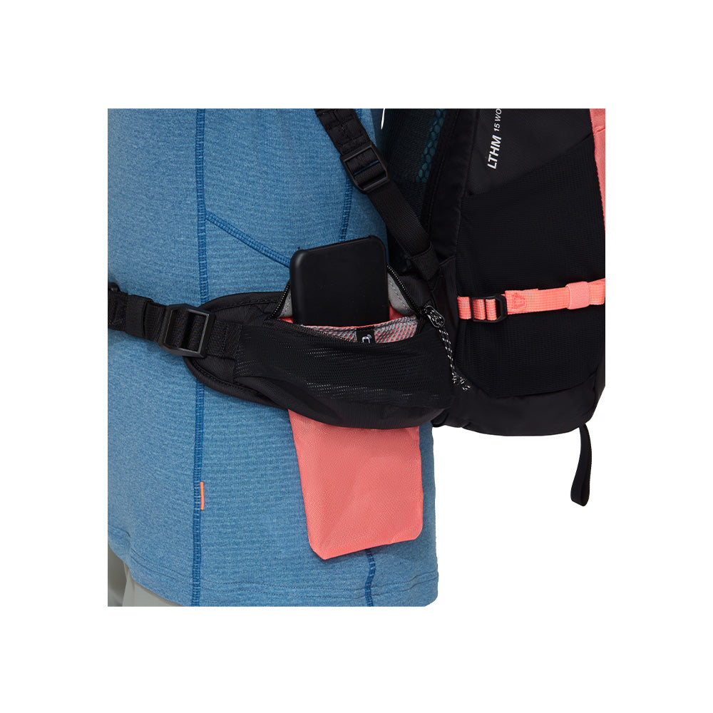Rucsac Lithium Women Salmon-Black.15 L