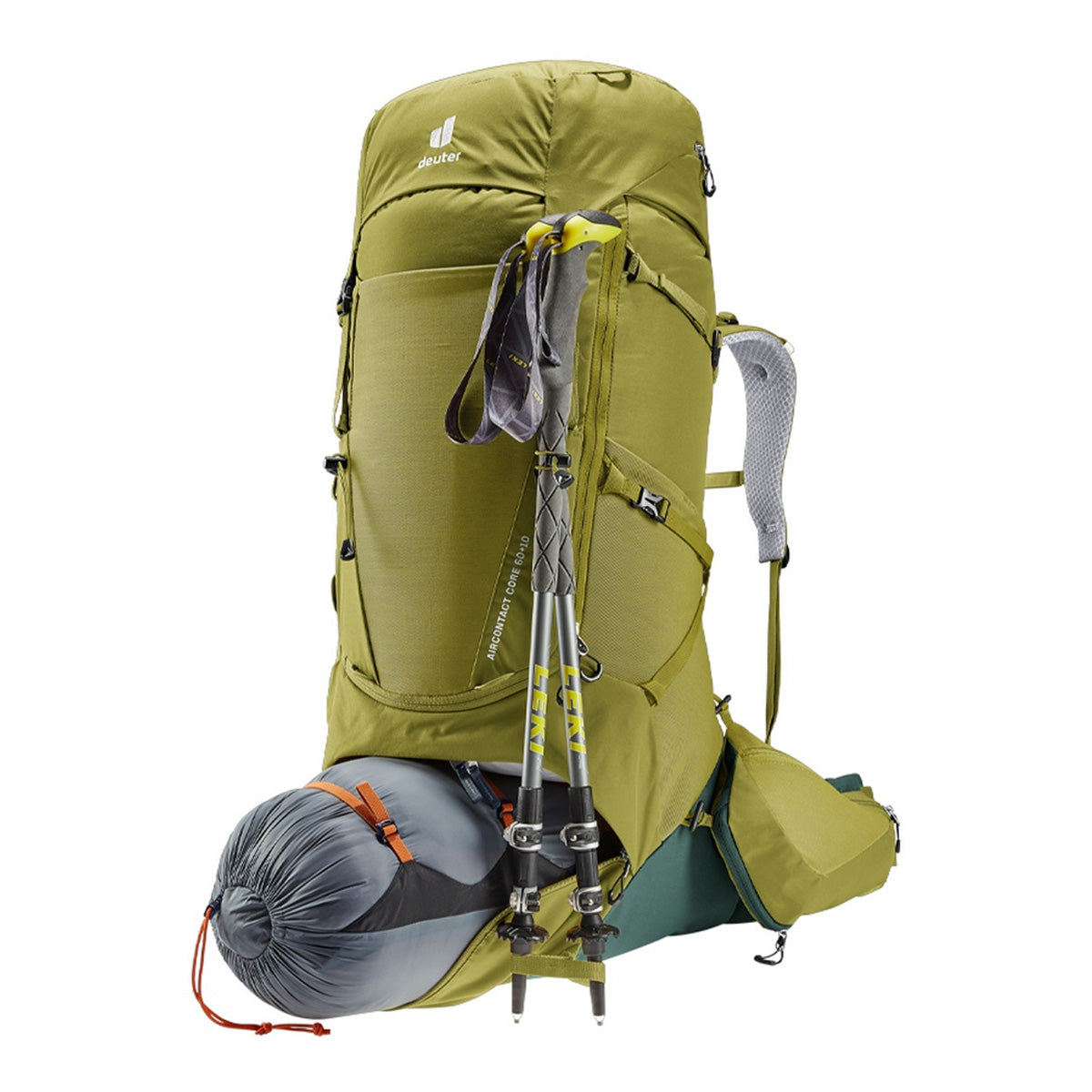 Rucsac Munte Barbati Deuter Aircontact Core 60+10 Cactus-Ivy