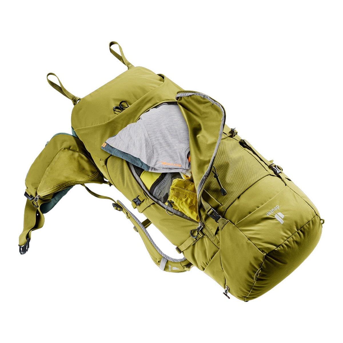 Rucsac Munte Barbati Deuter Aircontact Core 60+10 Cactus-Ivy