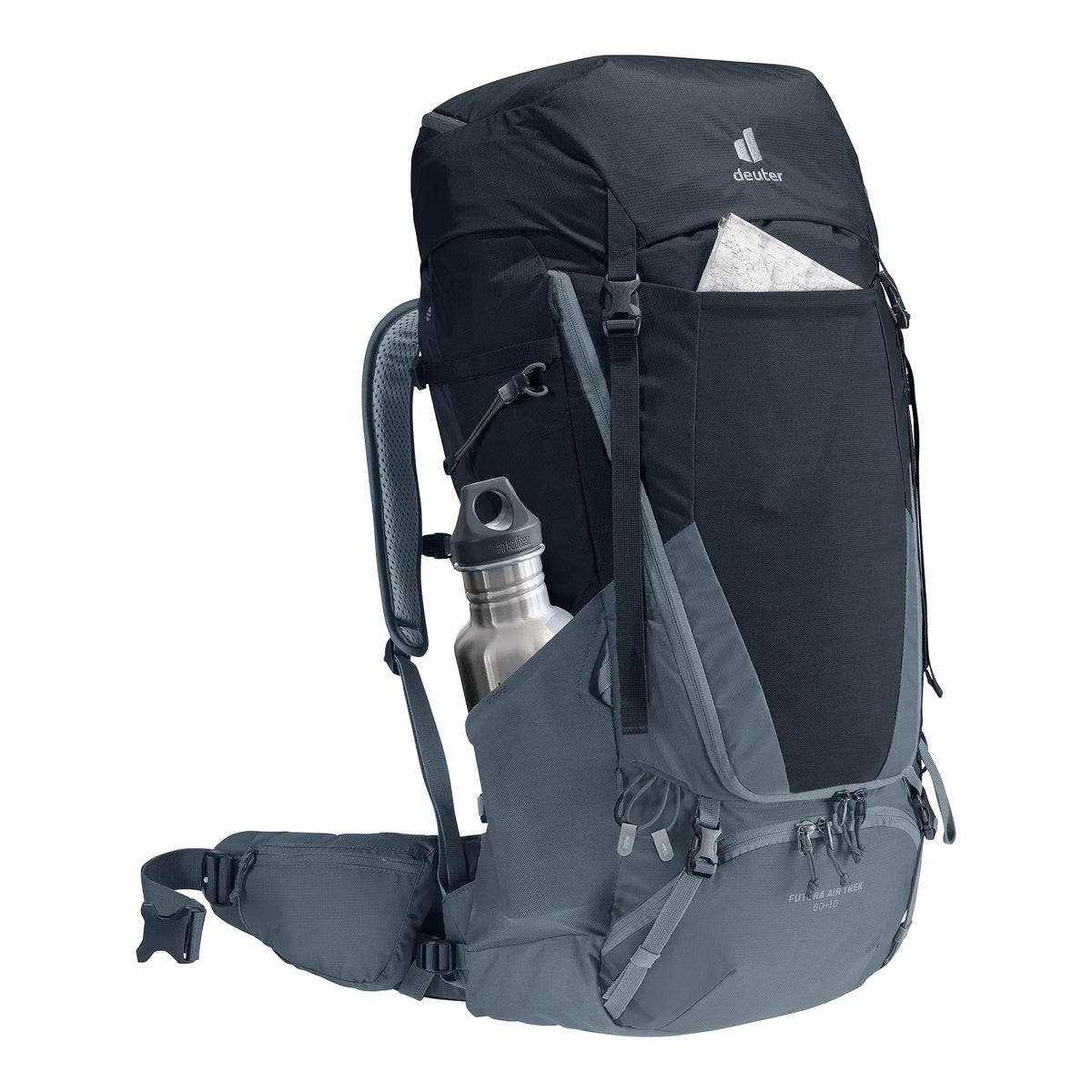 Rucsac Munte Barbati Deuter Futura Air Trek 60+10 Black