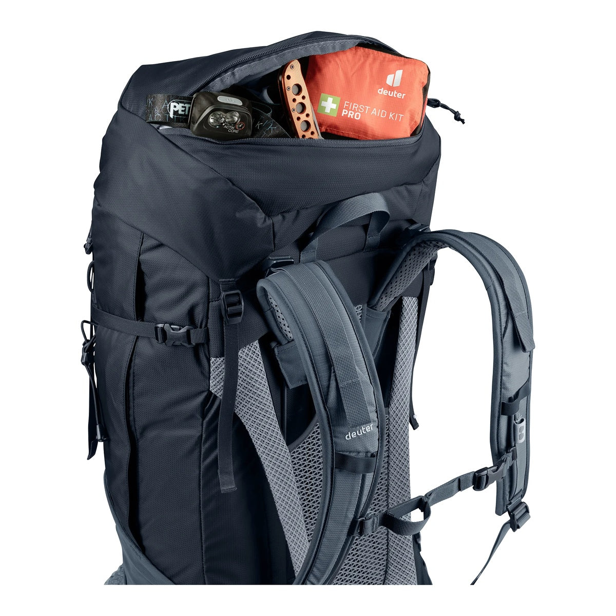 Rucsac Munte Barbati Deuter Futura Air Trek 60+10 Black