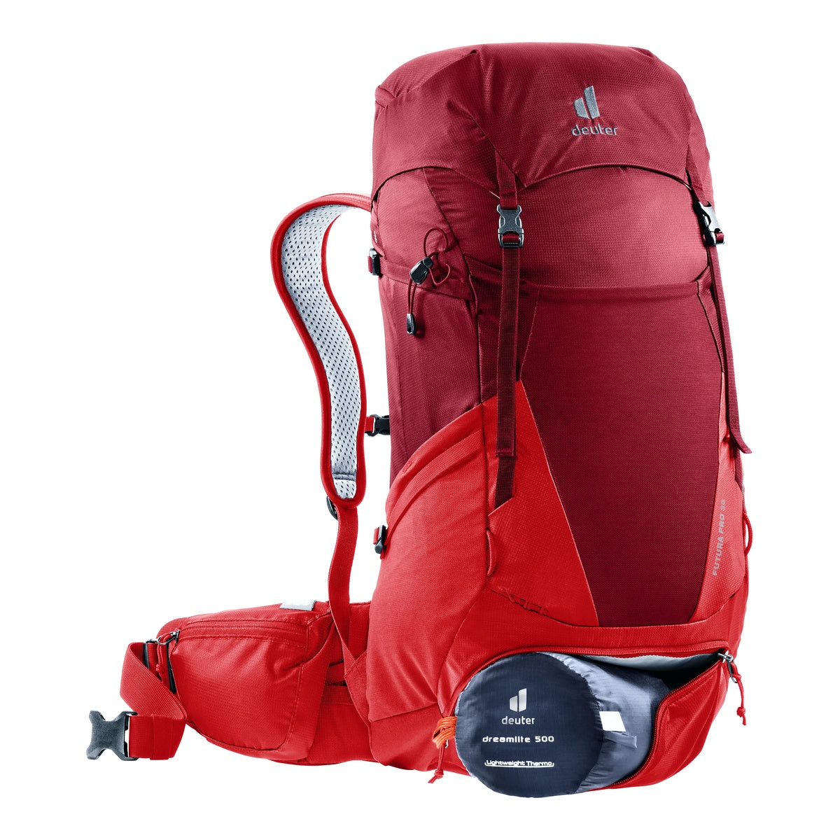 Rucsac Munte Barbati Deuter Futura PRO 36 Masala-Cherry