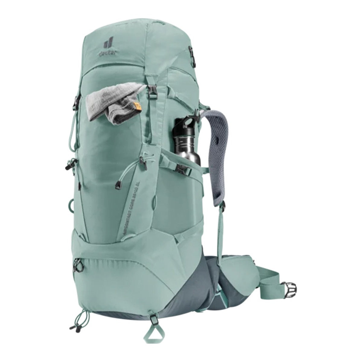Rucsac Munte Femei Deuter Aircontact Core 35+10 SL Paprika-Graphite Aquamarine