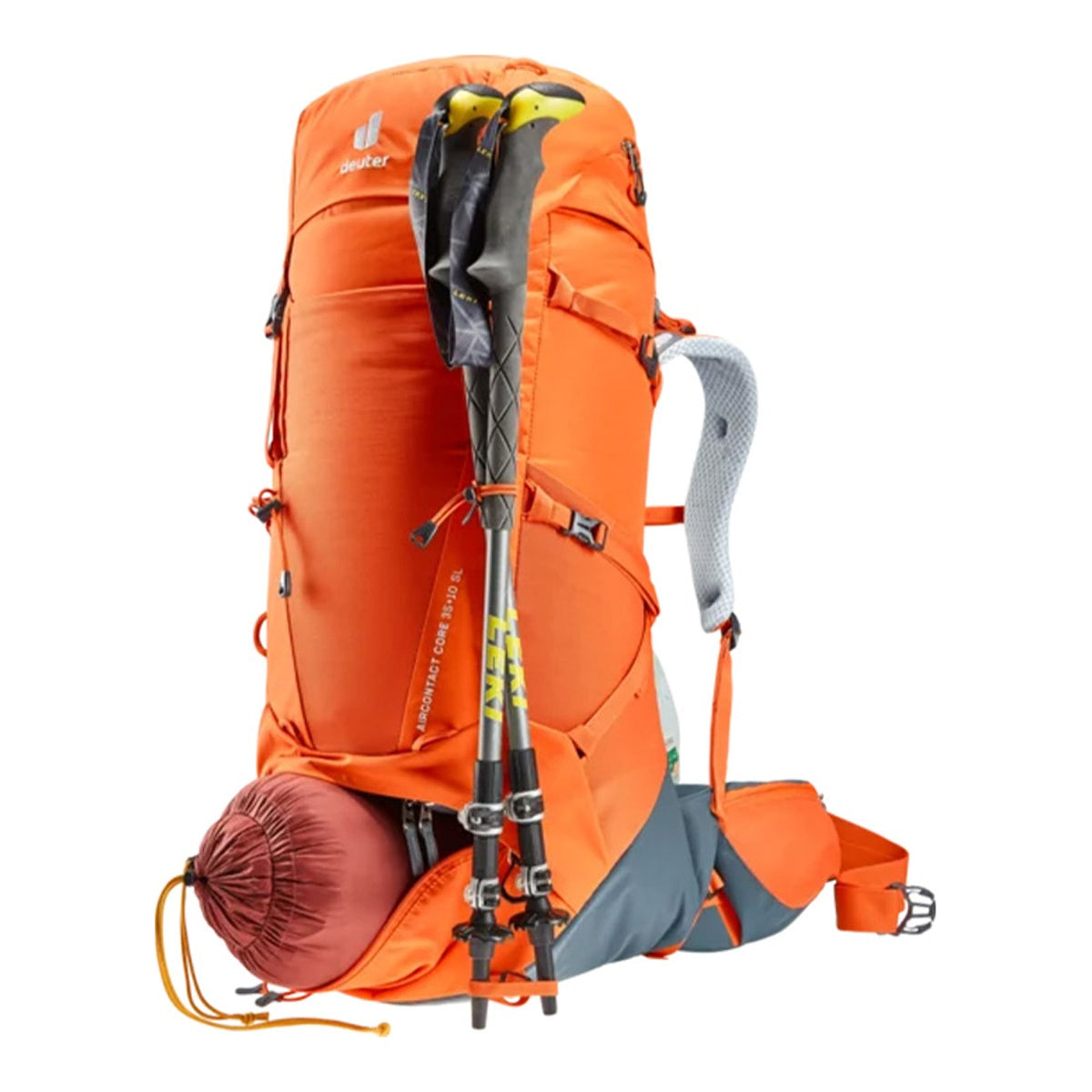 Rucsac Munte Femei Deuter Aircontact Core 35+10 SL Paprika-Graphite Orange