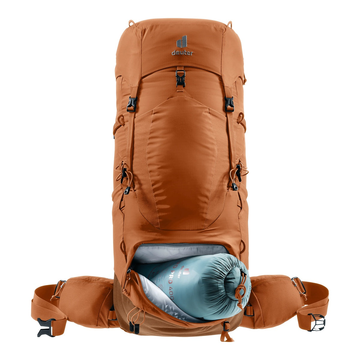 Rucsac Munte Femei Deuter Aircontact Lite 45 + 10 SL Pecan-Mocha