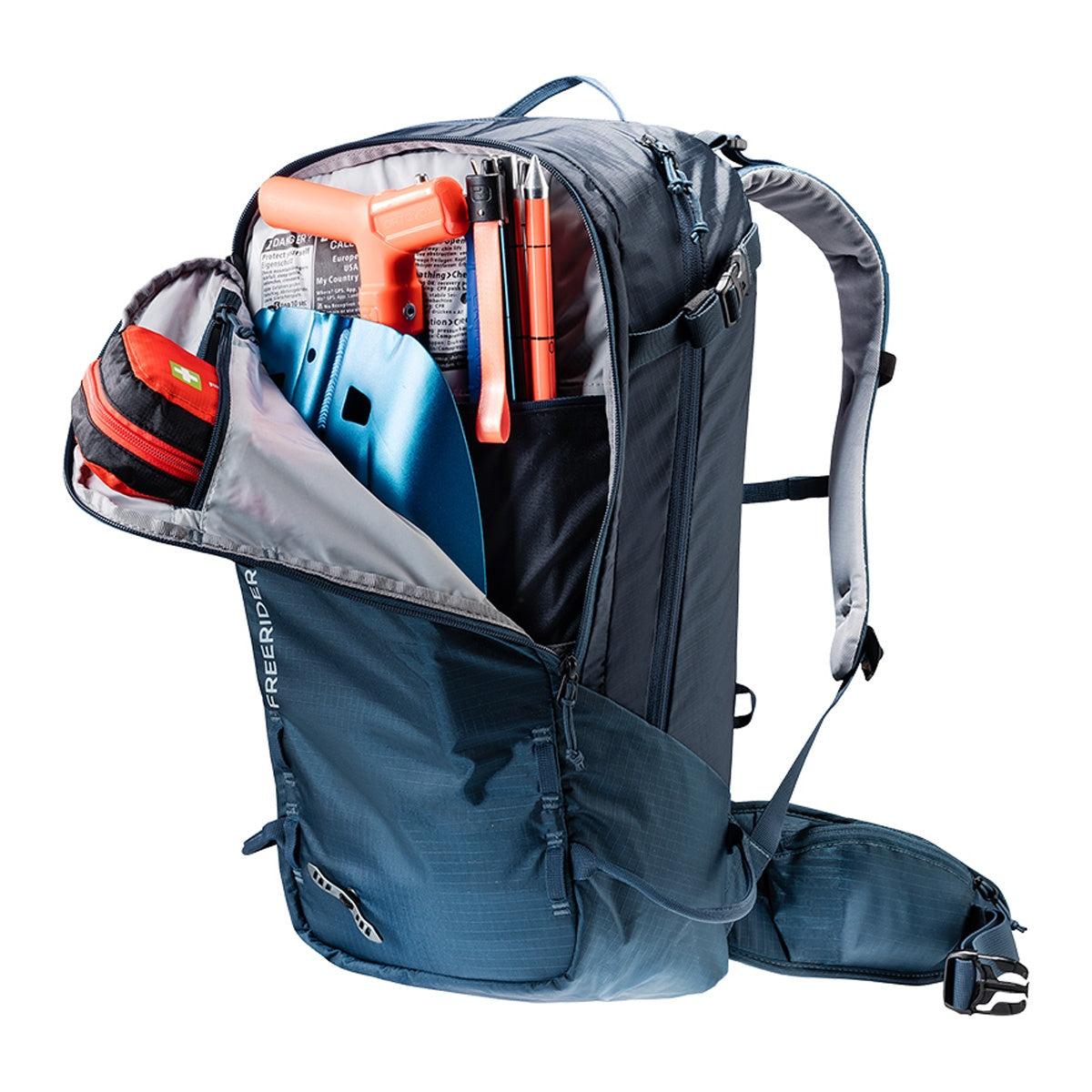 Rucsac Schi Barbati Deuter Freerider 30 Cinnamon-Almond Navy