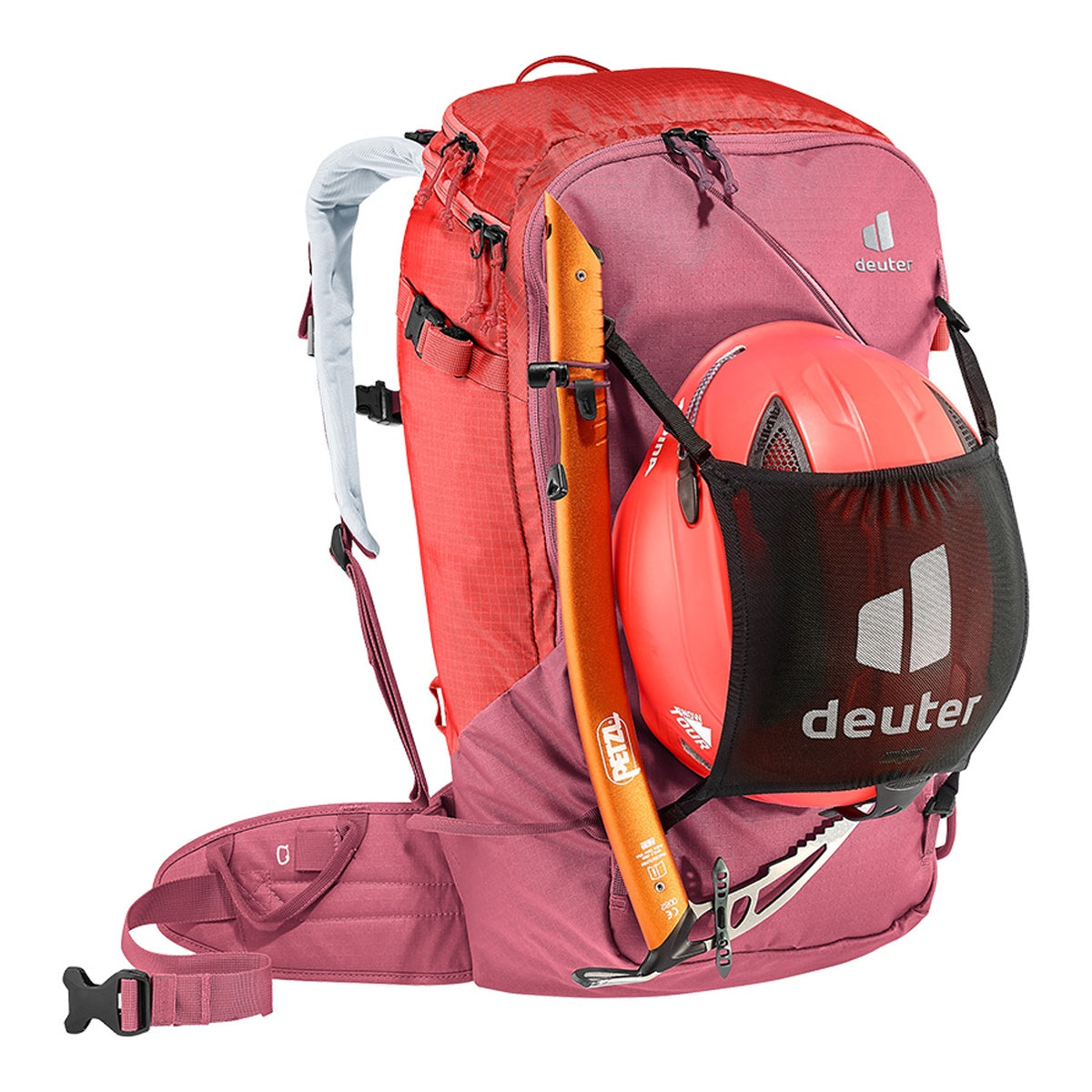 Rucsac Schi Femei Deuter Freerider Pro 32+ SL Maron-Currant Purple