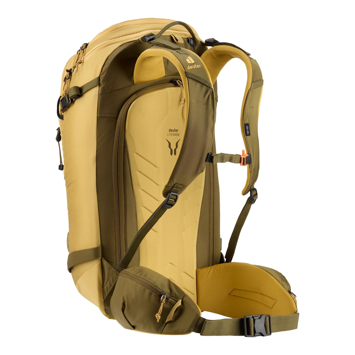 Rucsaci Schi Unisex Deuter Freerider PRO 32+10 Savanna-Nori