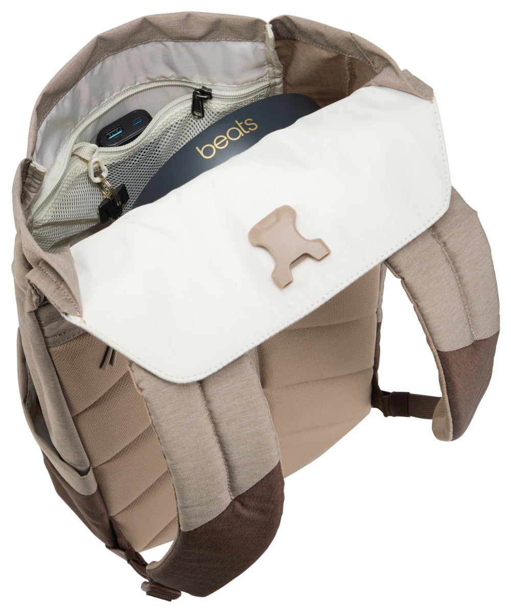 Rucsac urban cu compartiment laptop, Thule, Lithos, 16L, Nuanced Brown