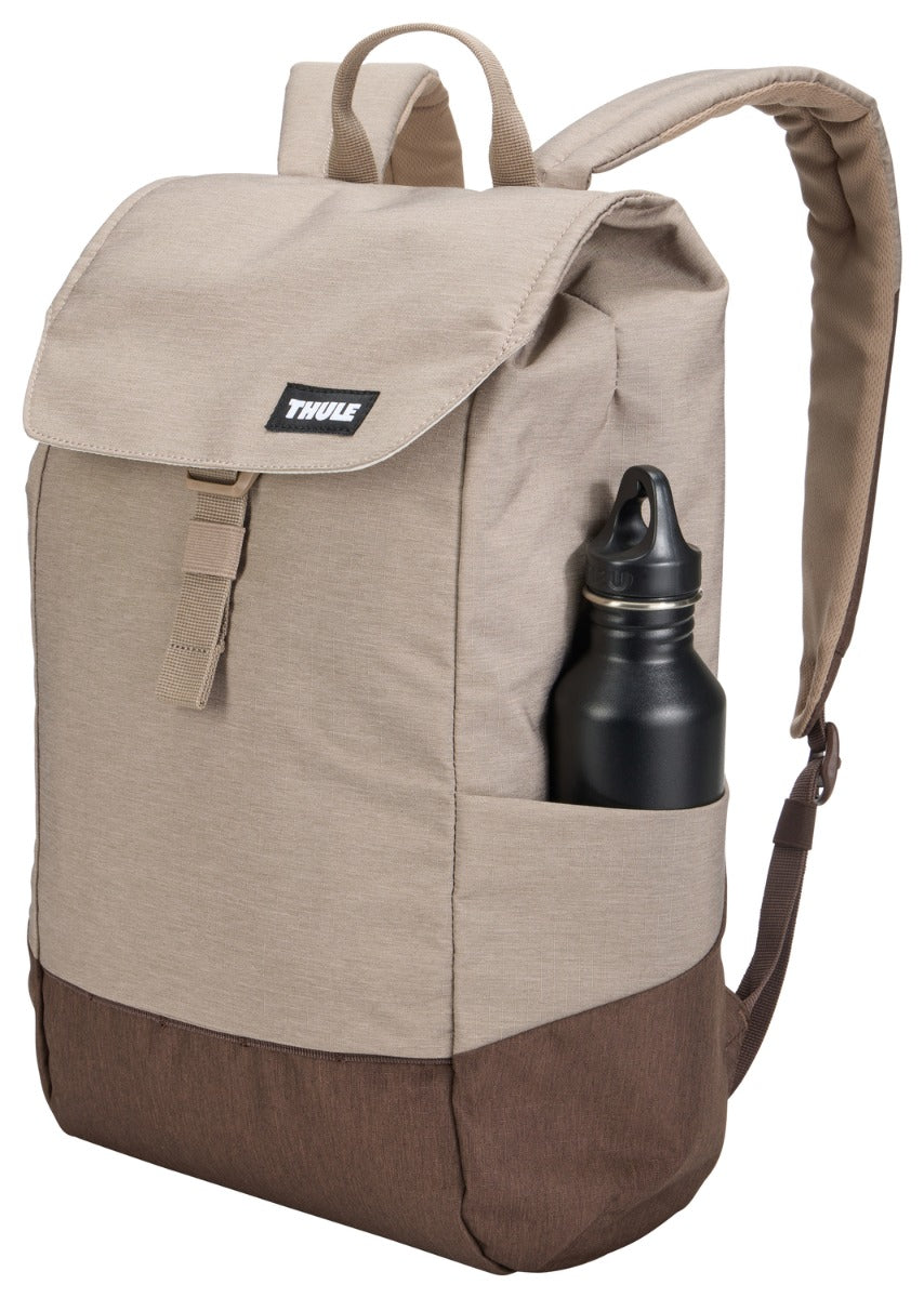 Rucsac urban cu compartiment laptop, Thule, Lithos, 16L, Nuanced Brown