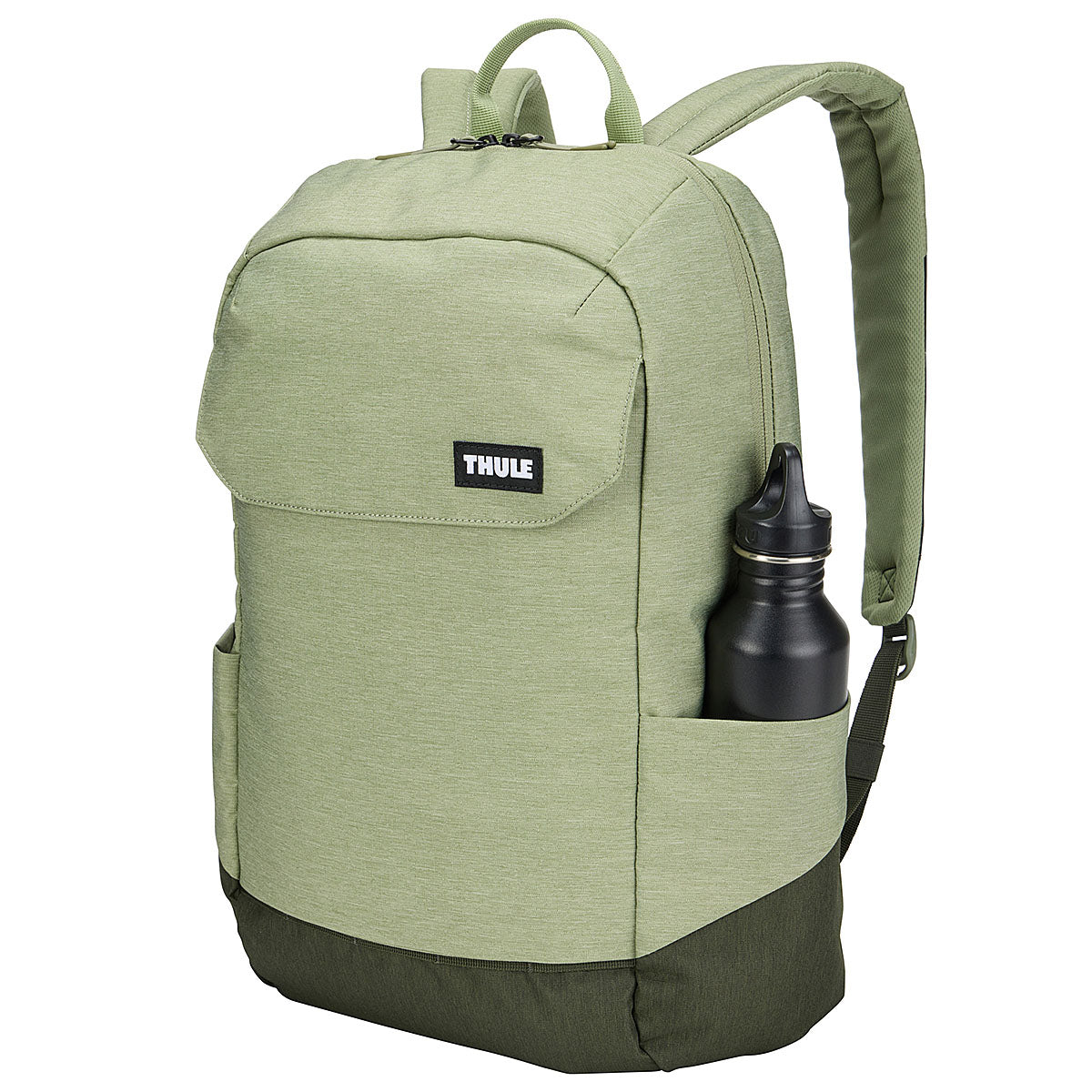 Rucsac urban cu compartiment laptop, Thule, Lithos, 20L, Quiet Green