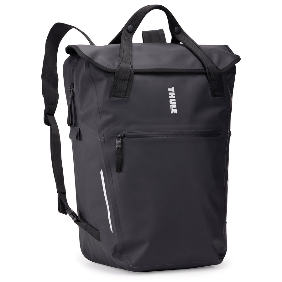 Geantă pentru bicicletă convertibilă în rucsac, Thule Shield, 23L, Black