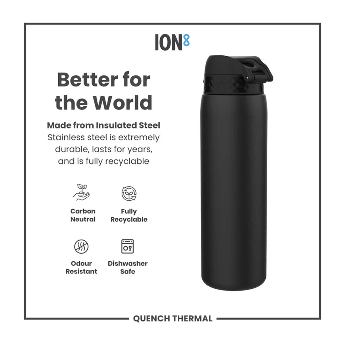 Termos ION8 Inox Black 920ML